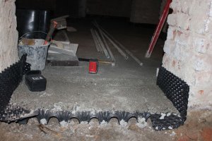 Detail izolace podlahy - Brno