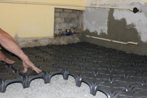 Izolace podlahy pomocí modula - Olomouc 